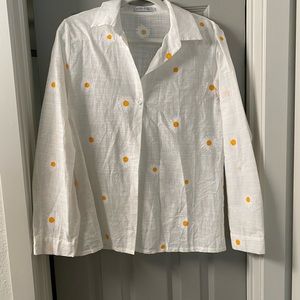 Daisy button down blouse
